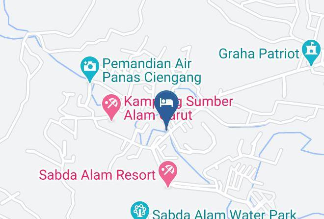 Garut Regency - Tirta Kencana Resort Hotel Maps