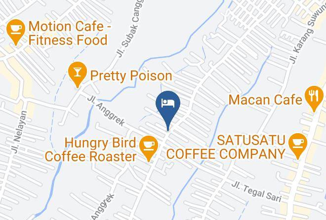 Badung Regency - Tirtha Canggu Suites Maps