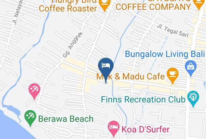 Badung Regency - Tirtha Khayangan Canggu Maps