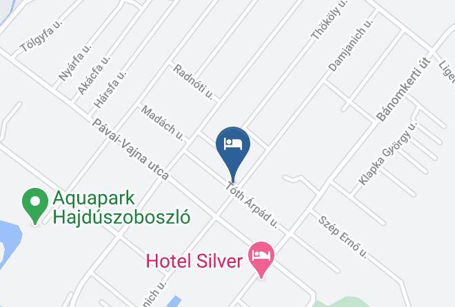 Hajduszoboszlo - Tisch Vendeghaz Maps