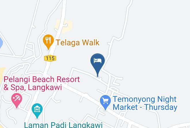 Langkawi - Tisha Langkawi Wellness Resort Maps
