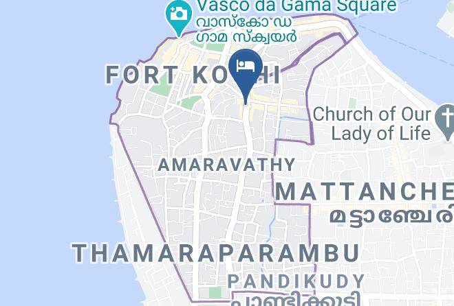 Kochi - Tissa's Inn Maps