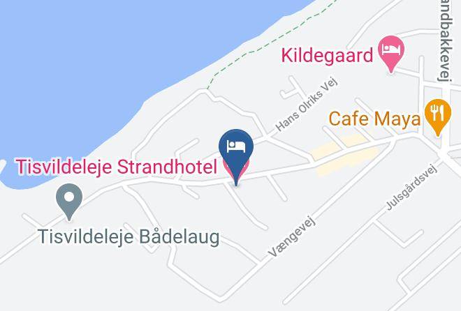 Tisvildeleje - Tisvildeleje Strandhotel Maps