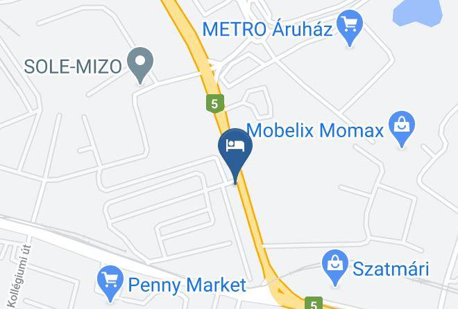 Szeged - Tisza Corner Hotel Maps