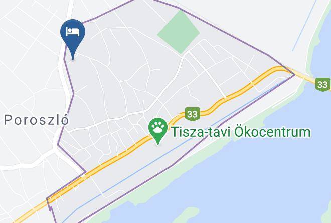 Poroszlo - Tisza Tavi Hazak Kifoglak Vendeghaz Maps