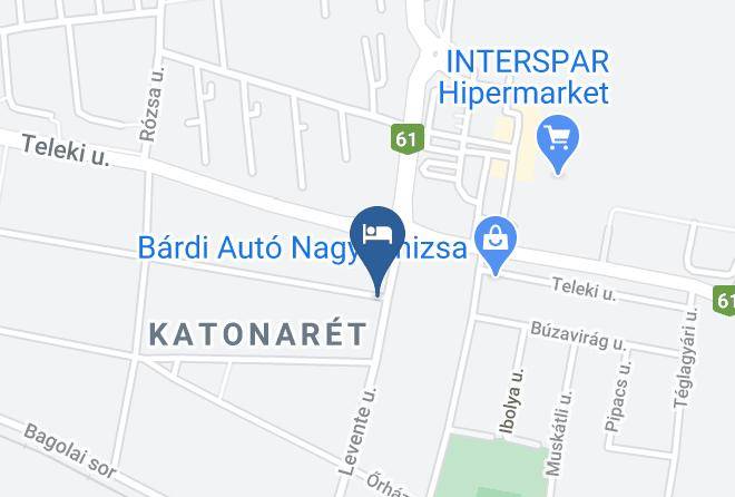 Nagykanizsa - Tiszafa Panzio Maps