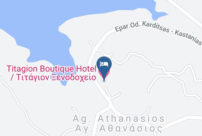 Kardhitsa - Titagion Boutique Hotel Maps