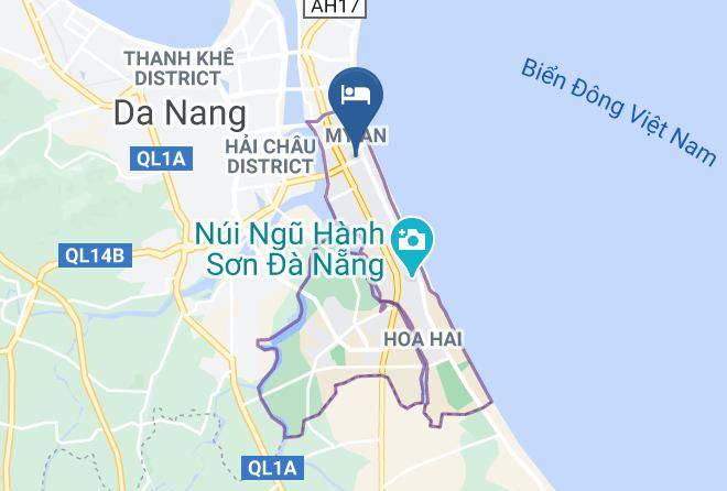 Da Nang - Titan Hotel Da Nang Maps