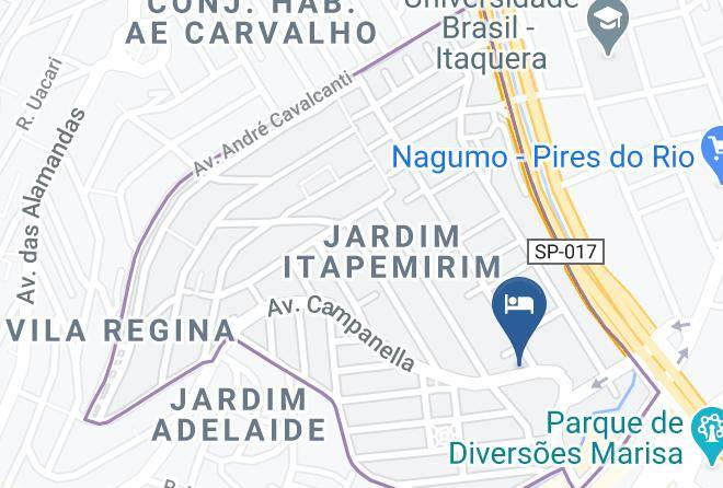 Sao Paulo Itaquera - Titanic Hotel Maps