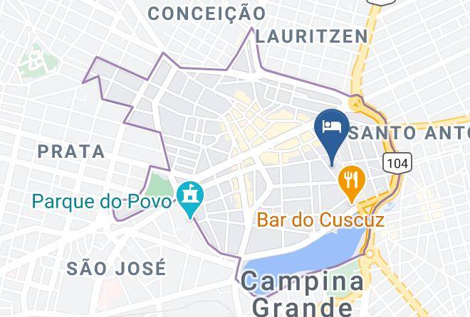 Campina Grande - Titao Plaza Hotel Maps