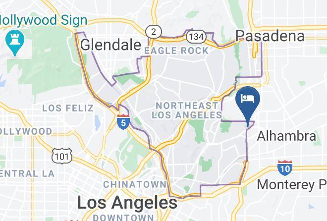 Los Angeles - Titta Inn Maps