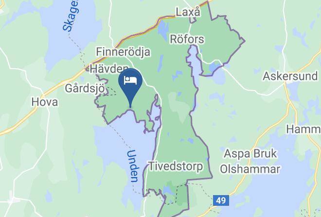 Laxa - Tivedsbadet Maps