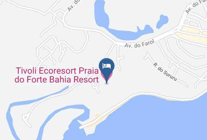 Mata De Sao Joao - Tivoli Ecoresort Praia Do Forte Bahia Resort Maps