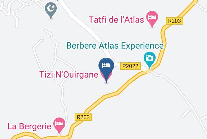 Marrakesh Tensift El Haouz - Tizi N'ouirgane Maps