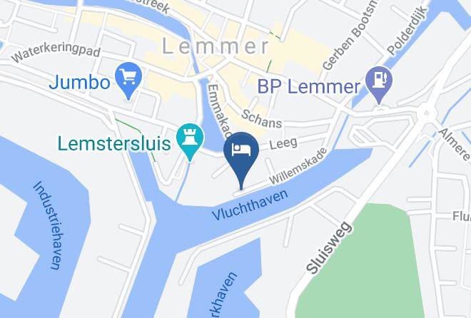 Tjalkjacht Pelikaan Lemmer Map
