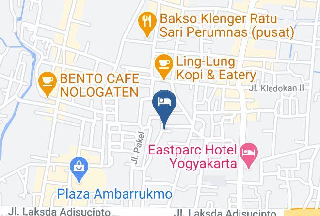 Sleman - Tjiptorini Jaya Hotel Maps