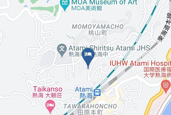 Atami City - Tkp Resort Lectore Atami Momoyama Maps