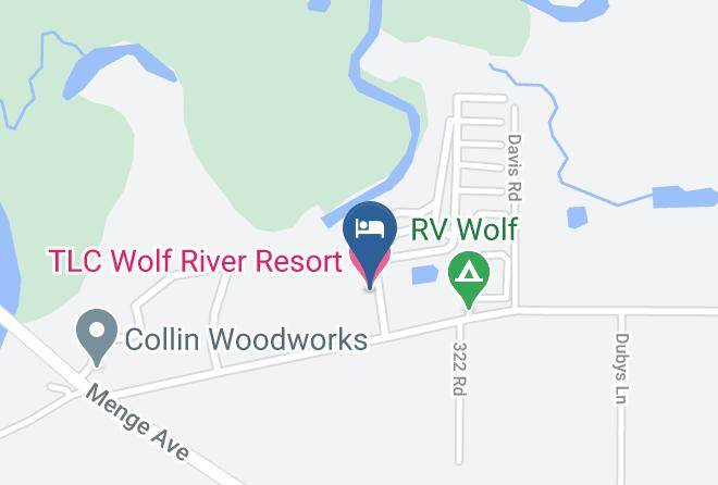 Harrison - Tlc Wolf River Resort Maps