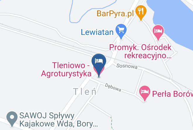 Swiecki - Tleniowo Agroturystyka Maps