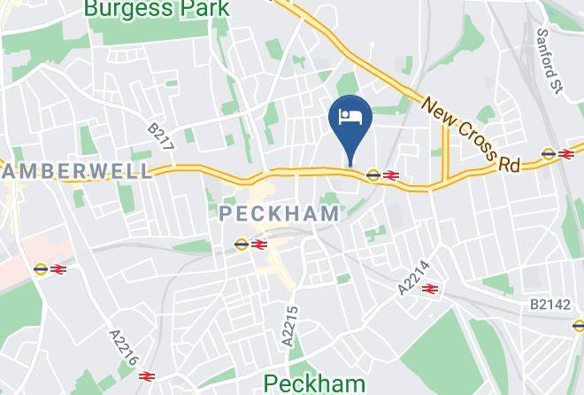 London - Tlk Apartments & Hotel Peckham Maps