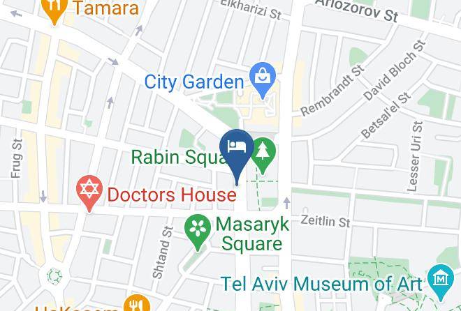 Tel Aviv Yafo - Tlv Center By Tlv2rent Maps