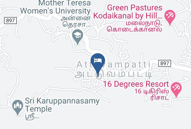 Kodaikanal Sub District - Tlv Resorts Maps