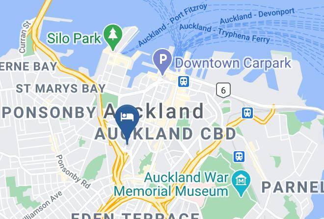 Auckland Auckland Central - Tmacs Backpackers Maps