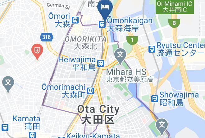Ota Ward - Tmark City Hotel Tokyo Omori Maps