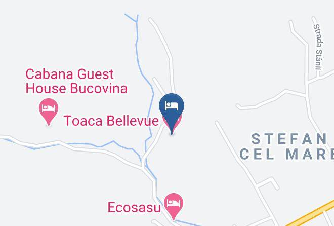 Gura Humorului - Toaca Bellevue Maps