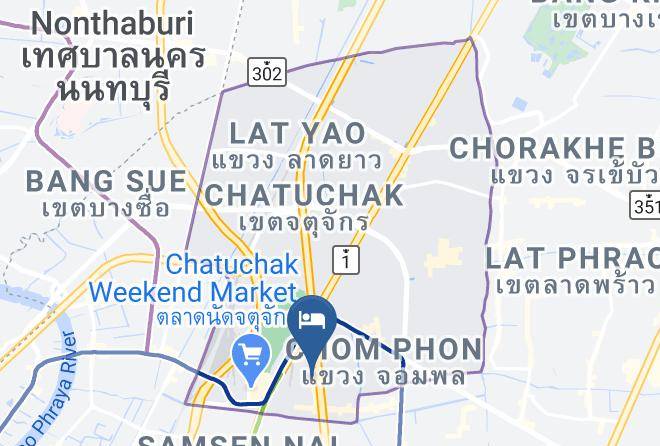 Tobacco One Map - Bangkok City - Chatuchak