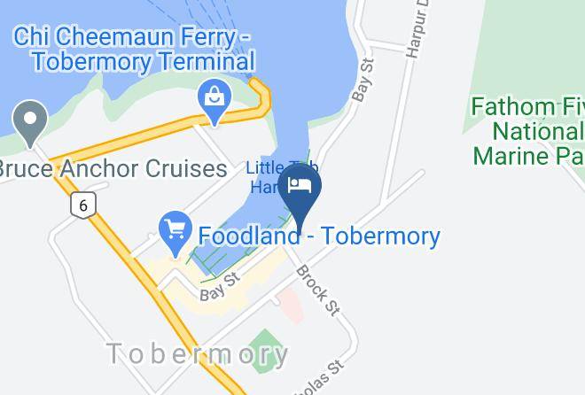 Tobermory Princess Hotel Map