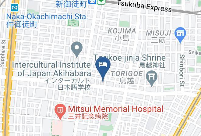 Taito Ward - Toboneya Maps