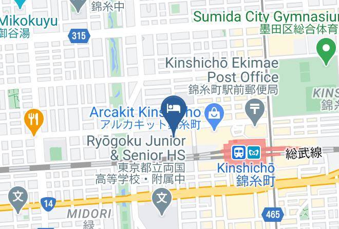 Sumida Ward - Tobu Hotel Levant Tokyo Maps