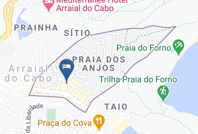 Arraial Do Cabo - Pousada Toca Dos Coelhos Maps