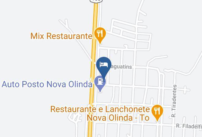 Nova Olinda - Tocantins Hotel Maps