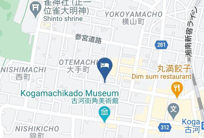 Koga City - Tochigi Grand Hotel Maps