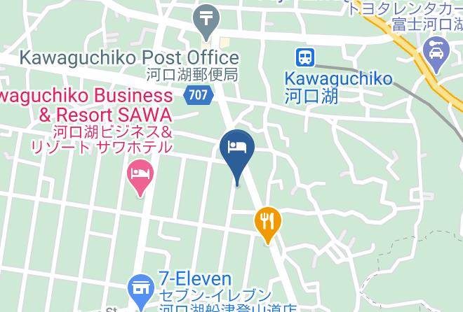 Fujikawaguchiko Townminamitsuru District - Tocoro Mt Fuji Yayoi Maps