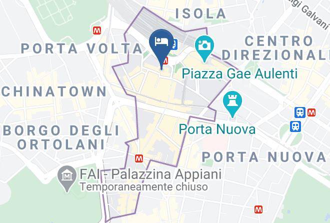Milan - Tocq Hotel Maps