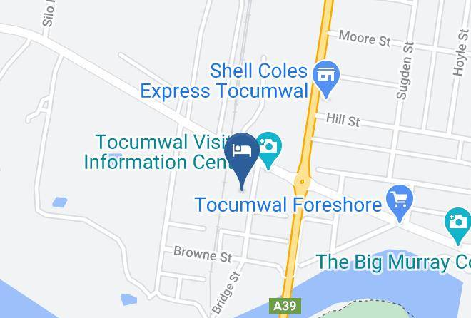 Berrigan - Tocumwal Bridge Motor Inn Maps