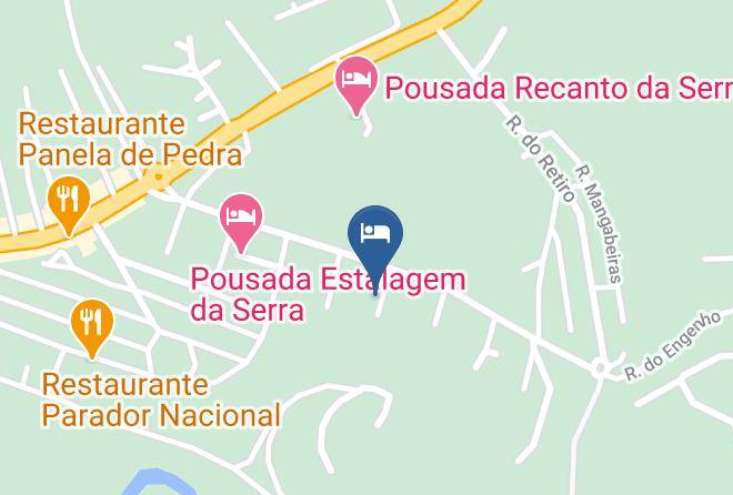 Santana Do Riacho - Todos Os Santos Hospedaria Maps