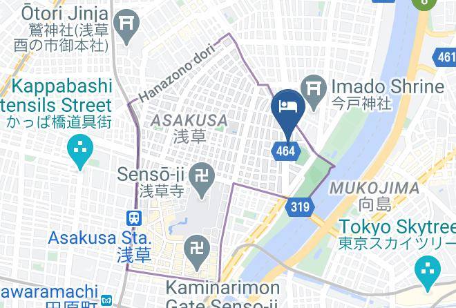 Taito Ward - Toe Library Maps