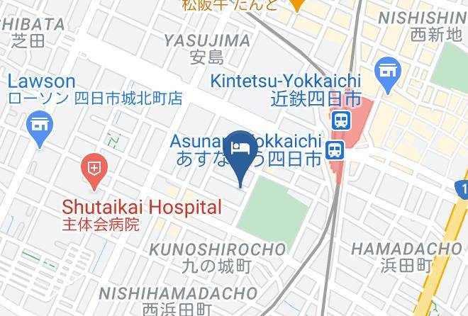 Yokkaichi City - Toei Hotel Maps