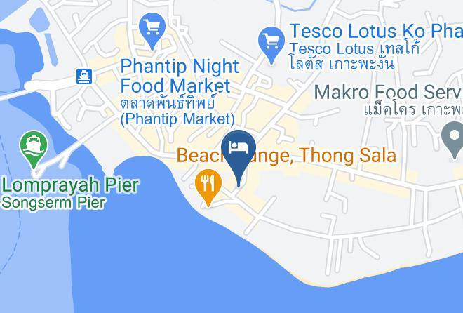 Amphoe Ko Pha Ngan - Toelzer Huette Gaestehaus Maps