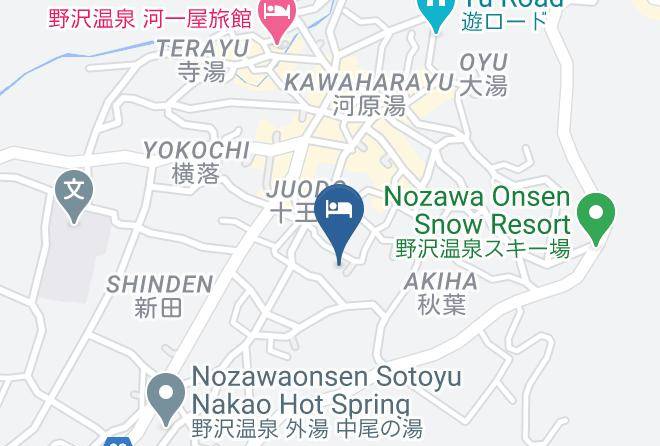 Nozawaonsen Vil Shimotakai District - Toemu Nozawa Maps