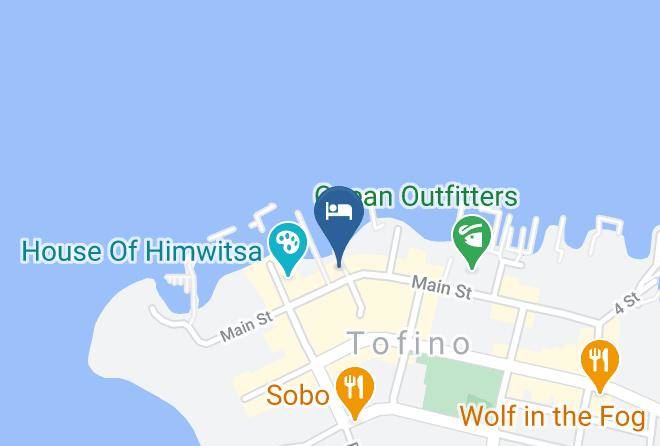 Tofino Paddler's Inn Map