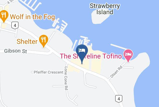 Alberni Clayoquot - Tofino Resort + Marina Maps
