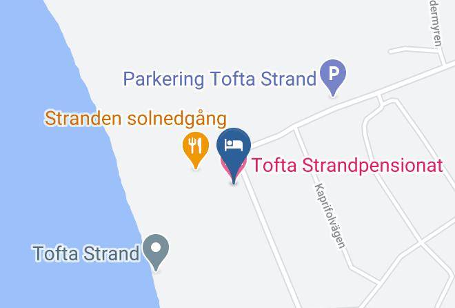 Gotland - Tofta Strandpensionat Maps