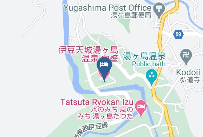 Izu City - Tofuya Resort & Spa Izu Maps