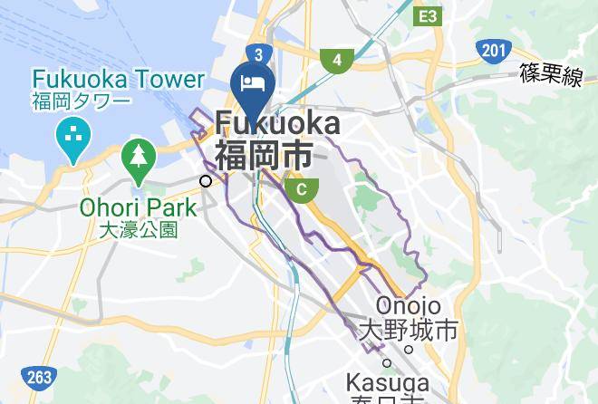 Fukuoka City Hakata Ward - Toho Hotel Hakata 7 Maps