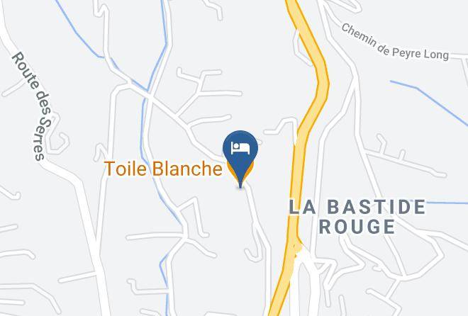 Maritime Alps - Toile Blanche Maps